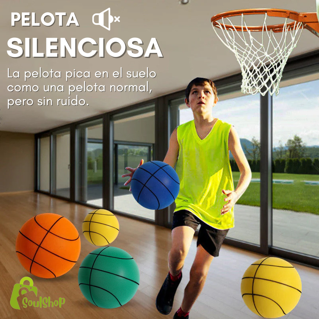 Pelota Silenciosa Baloncesto e Fútbol - 24cm